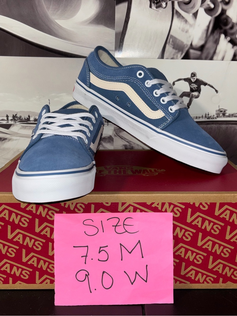 Vans Chukka Low Sid sz 7.5 Men’s 9.0 Woman